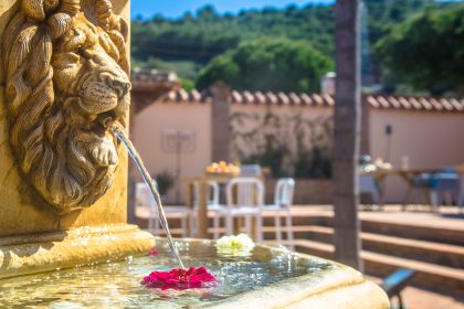 Villa CONMIGO fountain